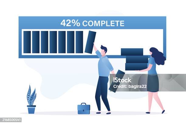 Process Too Difficult Business Solutions And Difficult Problem Solving Process Progress From ...