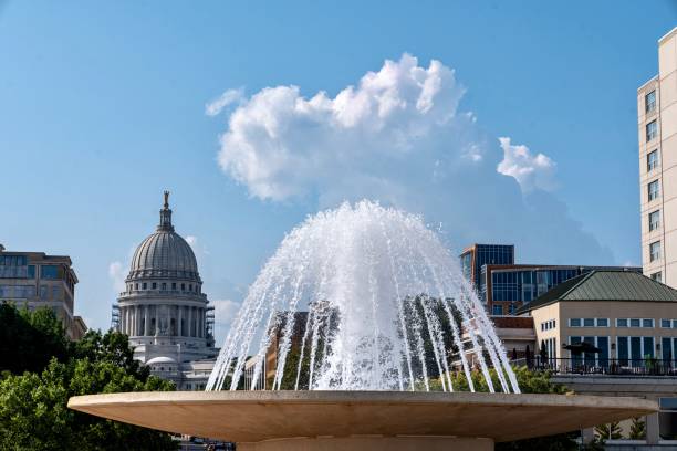 Wisconsin State Capitol Building in Madison