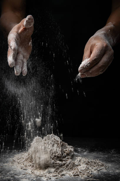 istock The chef is kneading flour to make bread. 2168508613