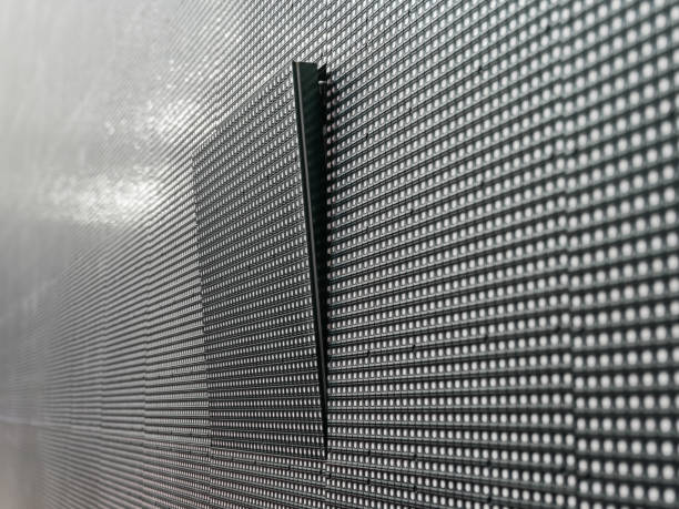 istock A single square LED module that does not take its place on the surface of a large LED screen 2168509735