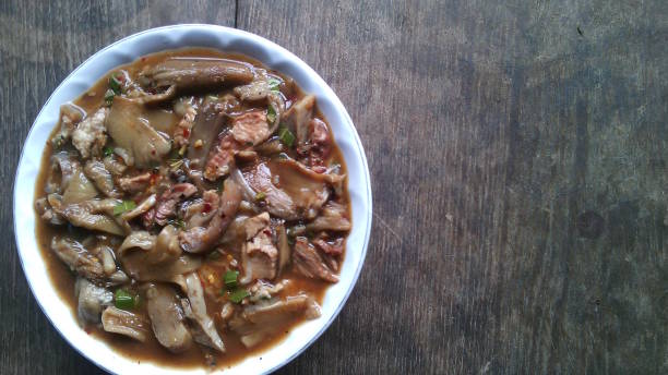 istock Mushroom curry, meat, vegetables, water, food 2168513382