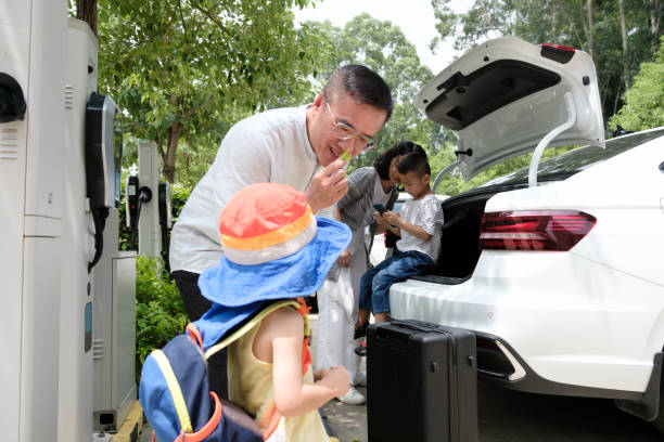 istock Grandparents taking their grandson on a self-driving trip 2168514029