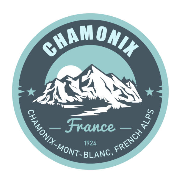 50+ Chamonix Mont Blanc Stock Illustrations, Royalty-Free Vector
