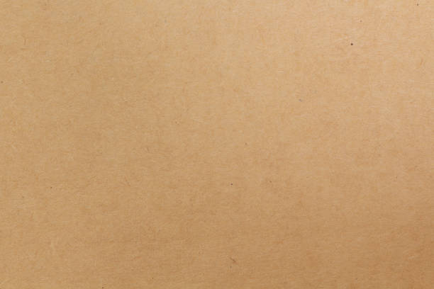 istock Cardboard sheet texture background, pattern of brown kraft paper with vintage style. 2168514536