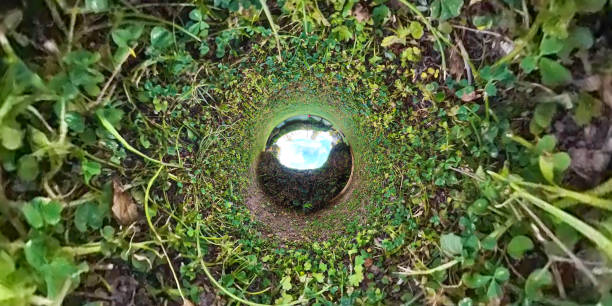 Nature and Building, Little Planet Format