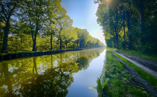 istock A Serene Reflection on the Canal Surrounded by Lush Greenery Enhances Tranquility and Beauty 2168518171