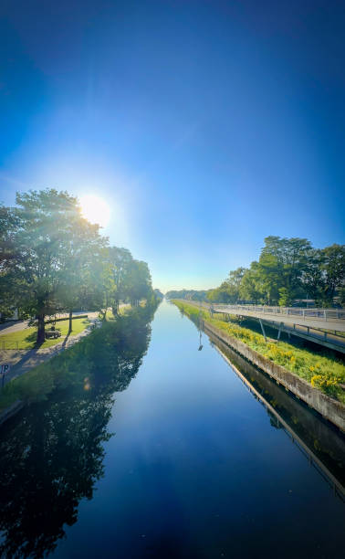 istock A Serene and Gorgeous Waterfront View Captured Under a Beautiful Bright Blue Sky 2168518237