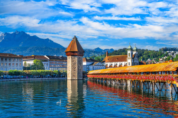 istock Lucerne, Switzerland on the Ruess River 2168521549