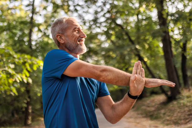istock ctive Senior Prepares for a Run 2168522235