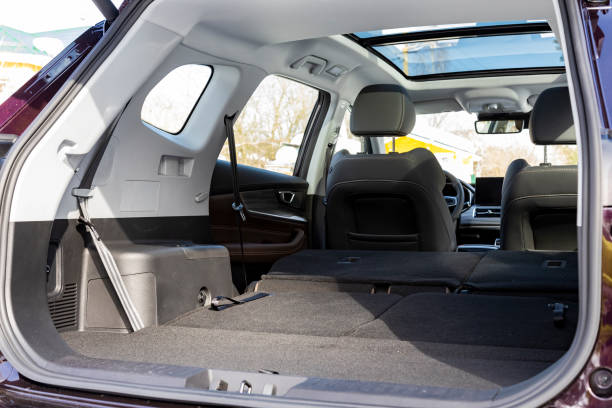 Interior Of Car Interior Of Car Haval H9 SUV stock pictures, royalty-free photos & images