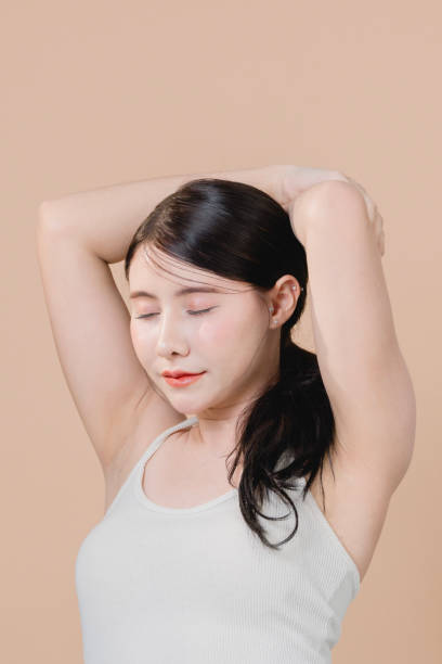 istock woman with clean fresh skin. Face care. 2168531920