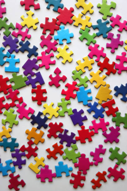 istock Colorful Jigsaw Puzzle Pieces 2168540015