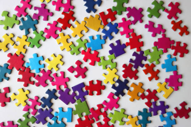 istock Colorful Jigsaw Puzzle Pieces 2168540050