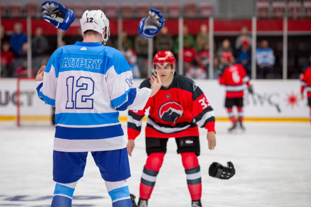 istock Heated Ice Hockey Showdown 2168543737