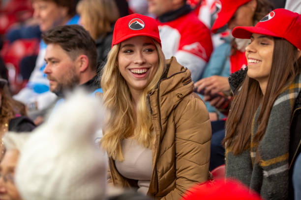 istock Hockey Fans Enjoying the Game 2168545276
