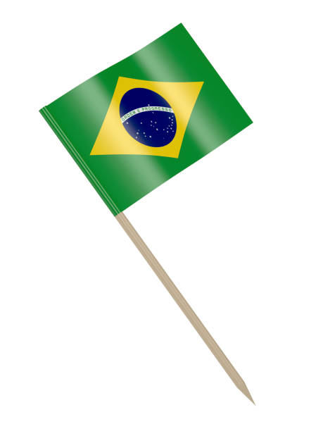istock Toothpick with Brazilian flag 2168546444