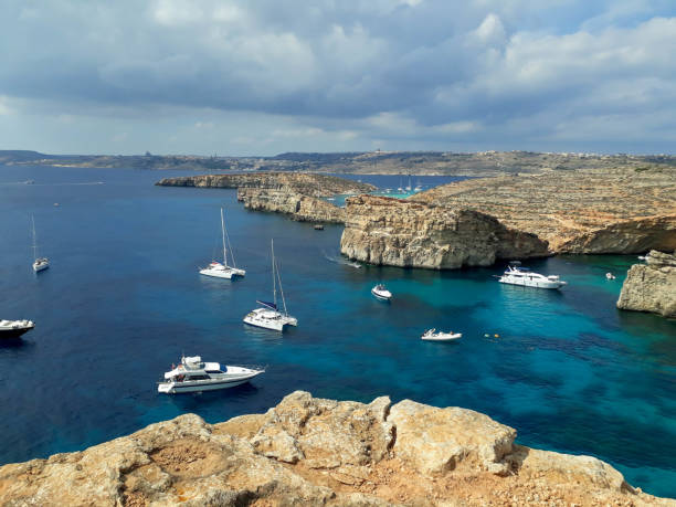 istock Panaramic view from top of cliff summer time 2168549250