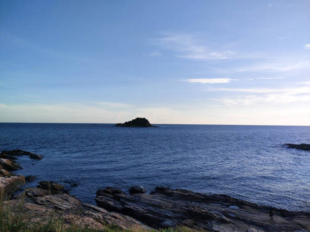 istock View of the sea after sunset 2168551004