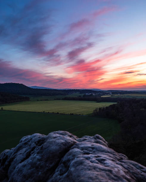 istock sunset in the harz mountains 2168558543