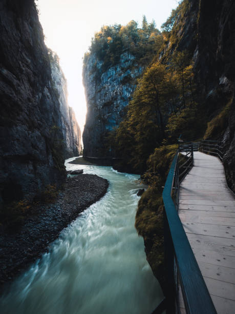 istock aare gorge in the swiss alps 2168560253