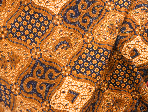 istock Traditional batik native to Pekalongan, Central Java, Indonesia with elegant classic motifs 2168565059