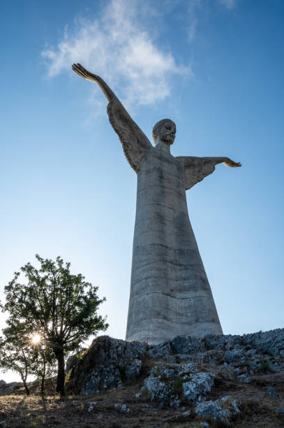 istock big statue of Jesus in Maratea 2168568429