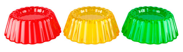 istock Jellies, red, yellow and green colors. 3D rendering 2168574474