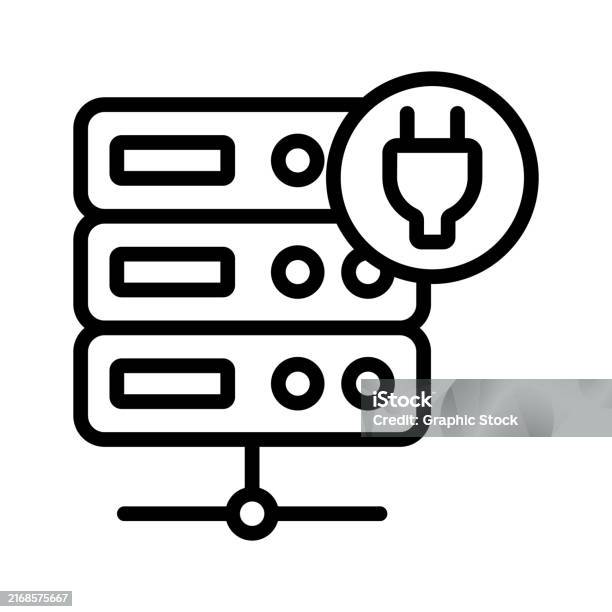 Database Power Stock Illustration - Download Image Now - Data, Data ...