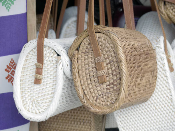 istock handicraft bags from woven 2168579194