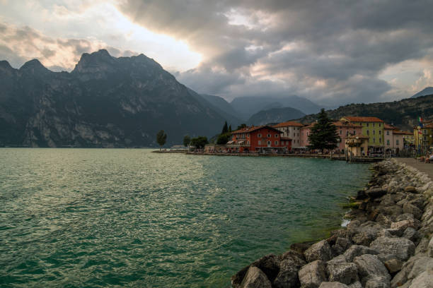 Landscape on Lake Garda, Italy
