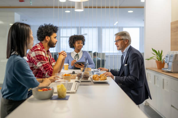 istock Business people talking during business meeting 2168582702