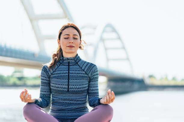 istock Outdoor meditation 2168591627