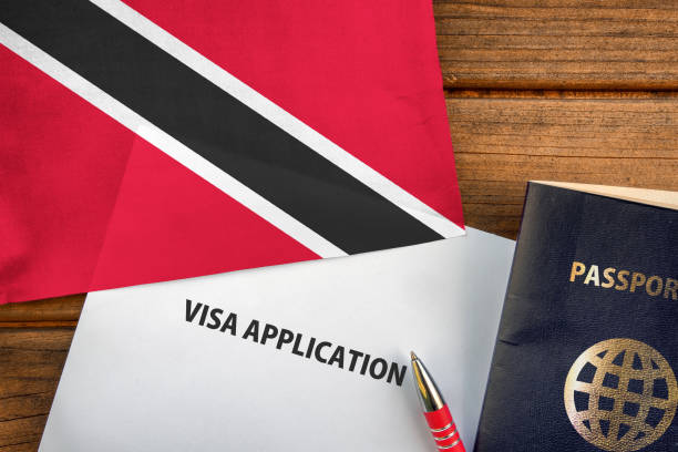 istock Trinidad and Tobago Visa application form 2168593159