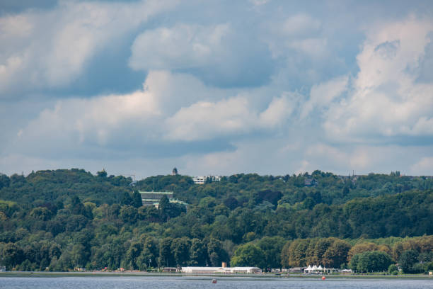Am Baldeneysee in Essen im deutschen Ruhrgebiet