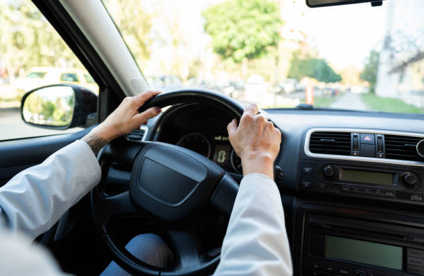 istock Woman in the car 2168611146