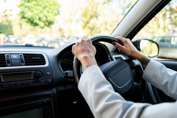 istock Woman in the car 2168611247