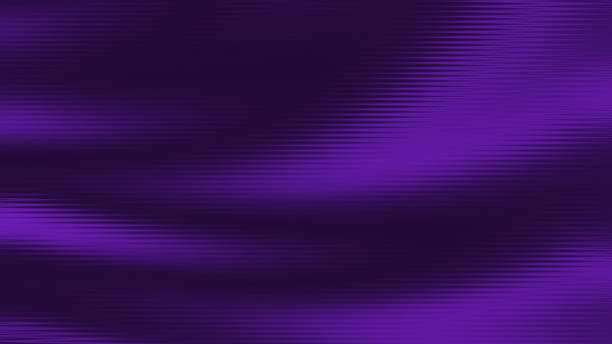 istock Purple Neon Ultra Violet Striped Wave Pattern Abstract Background Ombre Futuristic Technology Dark Lilac Black Curve Texture Flowing Shape Screen Saver Luxury Modern Backdrop 16x9 Format 2168615055