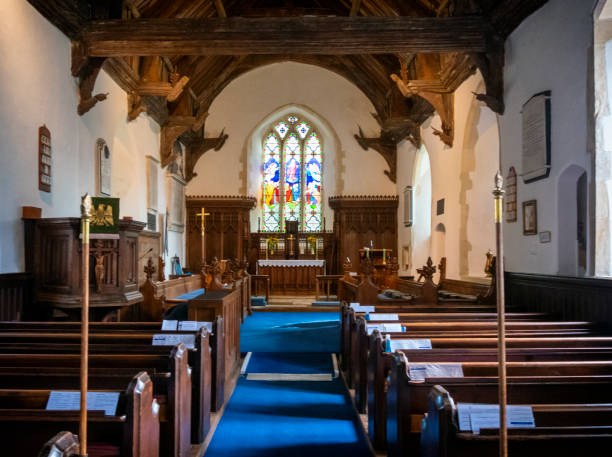 istock Interior of Westerfield church, Suffolk 2168620081