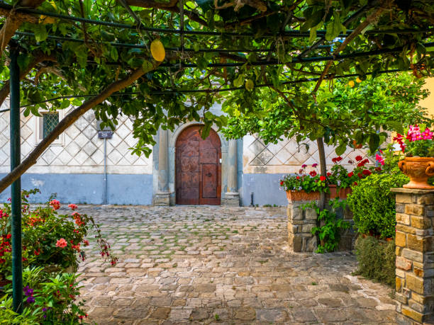 istock Historic center of Castellabate 2168620137