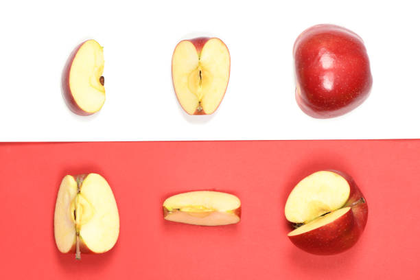 istock Creative layout made of apple. High resolution photo. 2168624771
