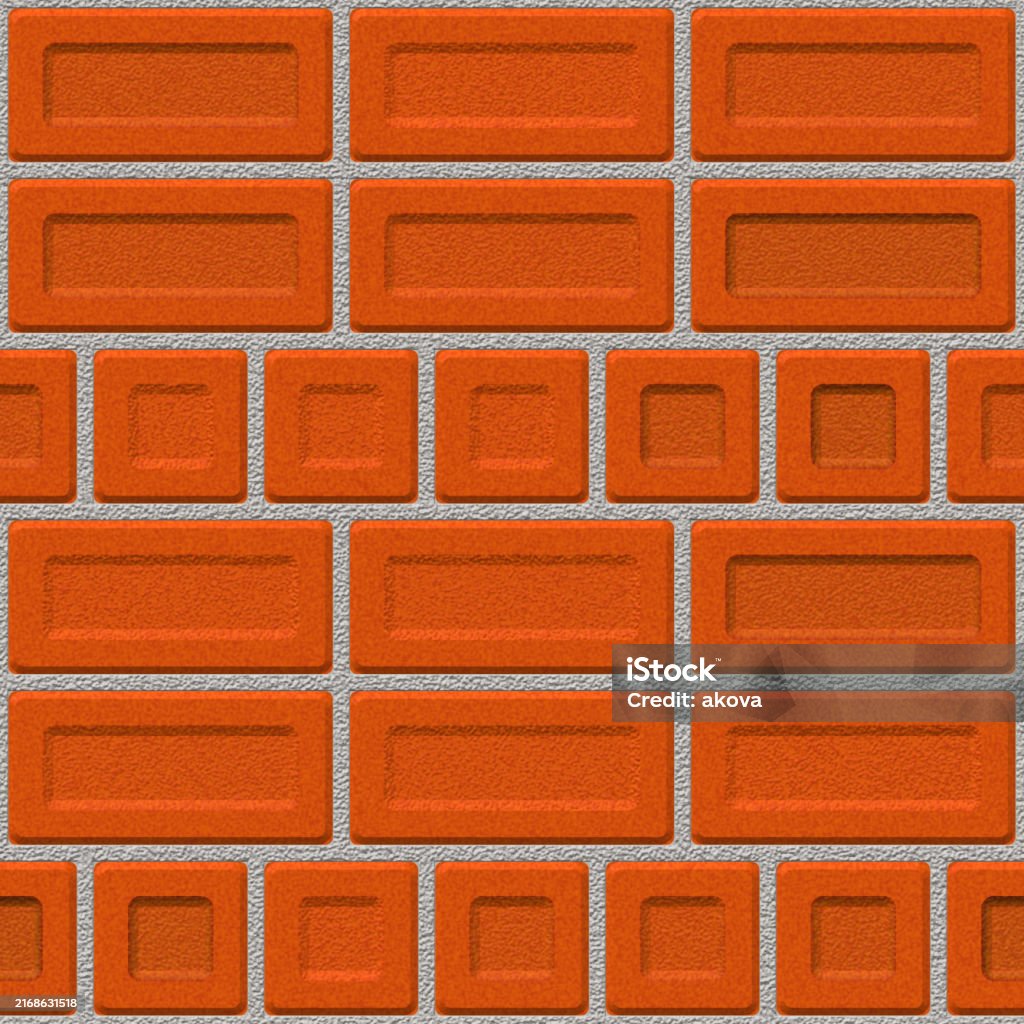 Brick Pattern Raster Brick Drawing Seamless Red Brick Wall Background Texture Pattern For ...