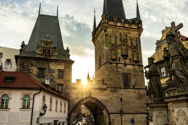 istock Old Town Prague at sunset 2168633330