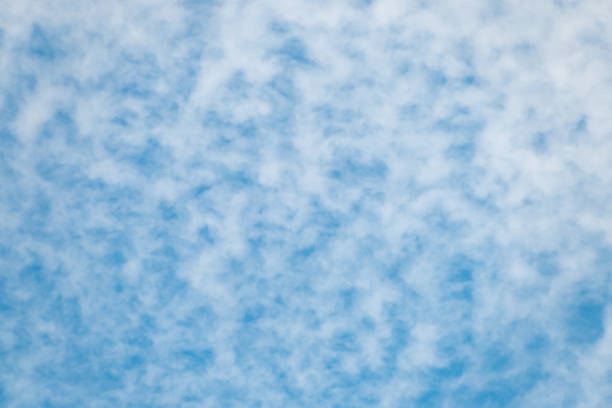 Blue sky and white clouds. Beautiful cloud landscape. Heavenly background.