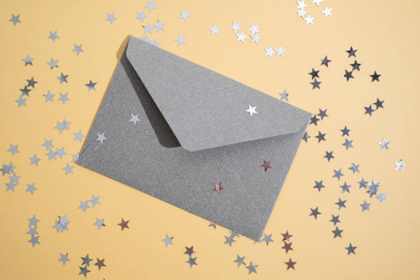 istock Paper envelopes on a light background. New mail, write a message. Send and receive mail. Postal delivery service. Empty envelope, empty space. Communication with people, paperwork. Envelope close-up 2168640831