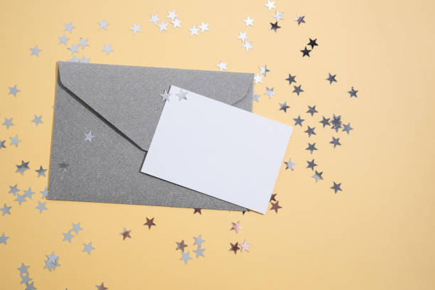 istock Paper envelopes on a light background. New mail, write a message. Send and receive mail. Postal delivery service. Empty envelope, empty space. Communication with people, paperwork. Envelope close-up 2168640847