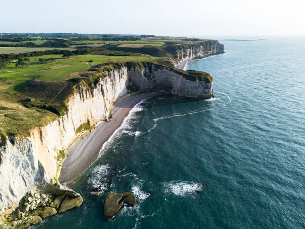 istock Etretat cliffs in Normandy, France 2168641817