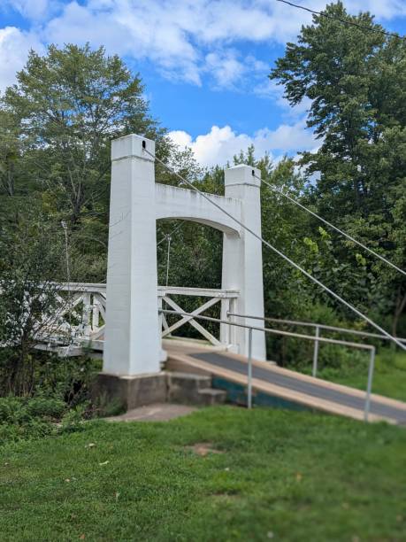 istock Walking bridge in Pennsylvania park 2168658885