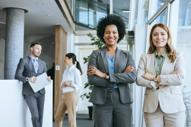 istock Professional women standing confidently 2168676136