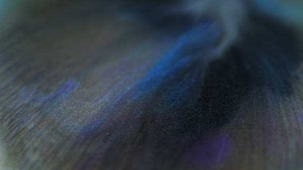 istock Sparkling ink glitter texture blue gold splash 2168676651