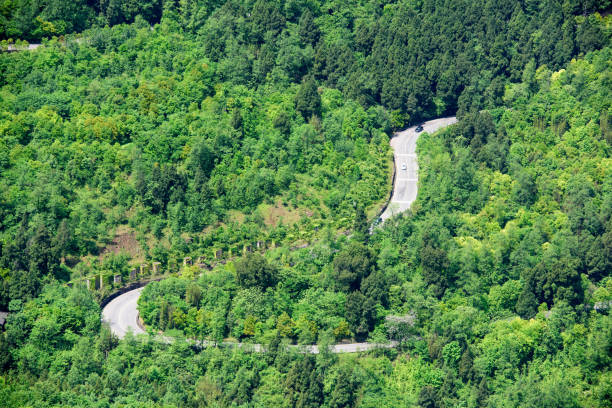 Jianmen Pass scenery in Sichuan, China